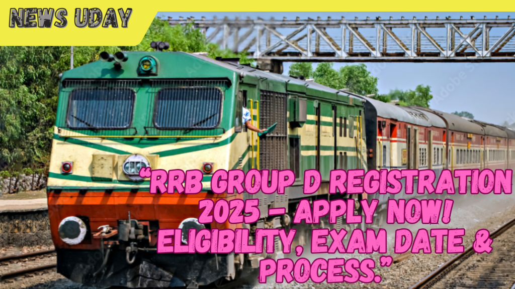 RRB Group D 2025 Registration - How to Apply & Exam Details.